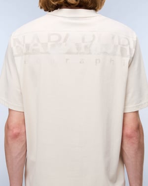 Fanes Short Sleeve Short Sleeve T-Shirt in Ivory