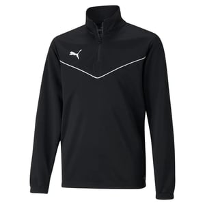 Kids Teamrise Quarter 1/4 Zip Full Tracksuit in Black