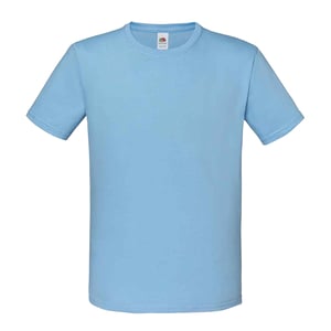 Fruit of the Loom Kinderen/Kinderen Iconisch T-Shirt (Hemelsblauw)