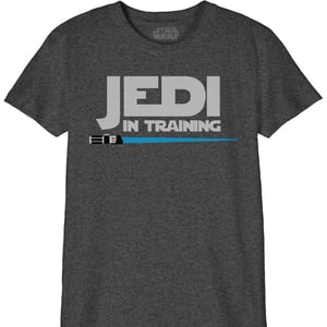 Star Wars Kinderen/Jedi in opleiding T-Shirt (Zwart)