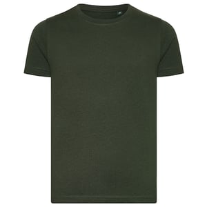 Ecologie Kinderen/Kinderen Cascades Effen Biologisch T-shirt (Fles groen)