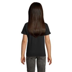 SOLS Kinderen/Kinderen Kruisvaarder T-Shirt (Diep zwart)