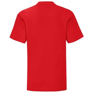 Fruit of the Loom Kinderen/Kinderen Iconisch T-Shirt (Rood)