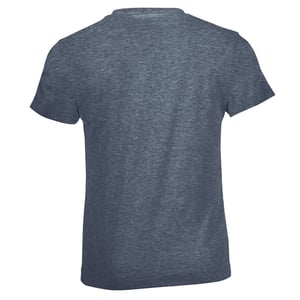 SOLS Kinderen/Kinderen Heather Normaal T-Shirt (Denim)