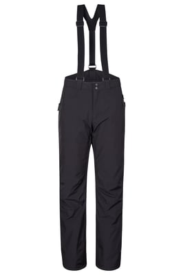 'Orbit' Men's Stretchy Ski Pants Waterproof Breathable Winter Salopettes Trouser Black