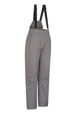 'Moon' Women's Ski Pants Warm Insulated Snow Proof Snowboarding Winter Trouser Grey