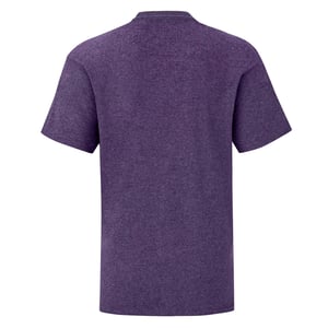 Fruit of the Loom Kinderen/Kinderen Iconic Heather T-Shirt (Heide Paars)