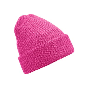 Beechfield Unisex Colour Pop muts voor volwassenen (Helder Roze)