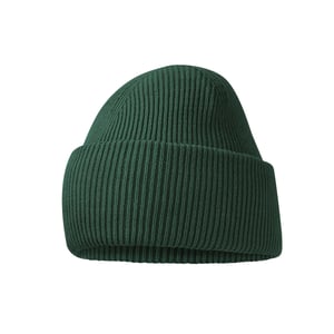 Beechfield Unisex Classic Engineered Crown Beanie voor volwassenen (Fles groen)