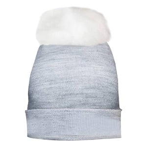 Pusheen Unisex Good Vibes Pom Pom muts voor volwassenen (Grijs/Wit)