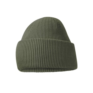 Beechfield Unisex Classic Engineered Crown Beanie voor volwassenen (Olijfgroen)