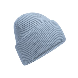 Beechfield Unisex Classic Engineered Crown Beanie voor volwassenen (Stofblauw)