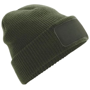 Beechfield Unisex Volwassenen Verdunnen Printer Beanie (Olijf)