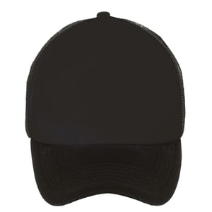 SOLS Bubble Colour Block Baseball Cap (Zwart)