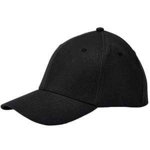 Beechfield EarthAware Organic Cotton Stretch Baseball Cap (Zwart)