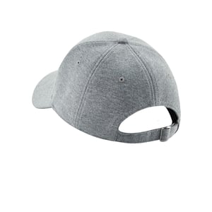 Beechfield Unisex Jersey Athleisure Baseball Cap (Heide Grijs)