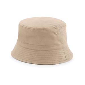 Beechfield Unisex omkeerbare emmerhoed voor volwassenen (Olijf/steen)