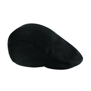 Beechfield Unisex Vintage platte pet voor volwassenen (Zwart)