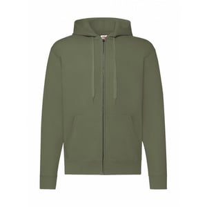 Fruit of the Loom Klassieke herenhoodie (Klassieke Olijf)