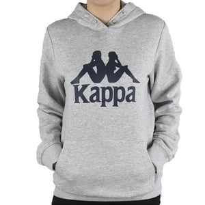 Kappa Kinderen/Kinderen Taino Logo Hoodie (Grijs)