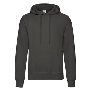 Fruit of the Loom Klassieke herenhoodie (Licht Grafiet)