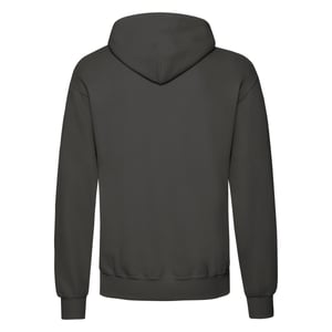 Fruit of the Loom Klassieke herenhoodie (Licht Grafiet)