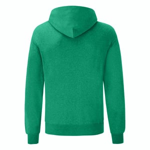 Fruit of the Loom Heren Klassieke Hoodie (Heide Groen)