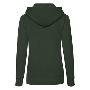Fruit of the Loom Dames/Dames Klassieke Hoodie (Fles groen)