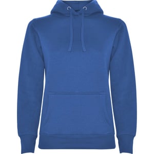 Roly Dames/Dames Urban Hooded Polycotton Sweatshirt (Koningsblauw)