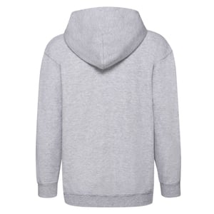 Fruit of the Loom Kinder/Kids Classic Heather Full Zip Hoodie (Heide Grijs)