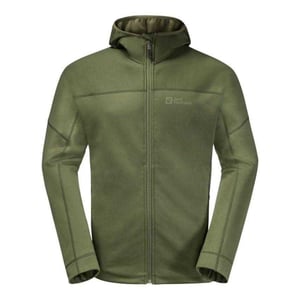 Jack Wolfskin Heren Hirschberg Full Zip Hoodie (Groen)