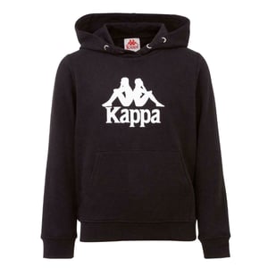Kappa Kinderen/Kinderen Taino Logo Hoodie (Zwart)