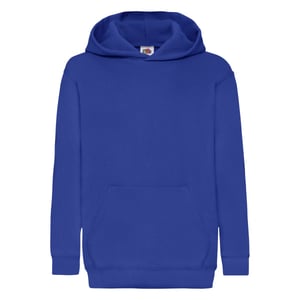 Fruit of the Loom Kinder/Kids Classic 260 Hoodie (Koningsblauw)
