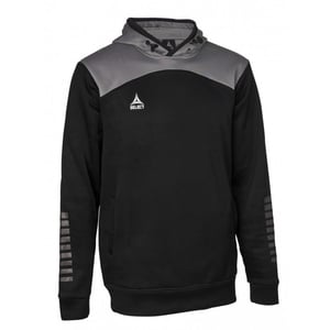 Select Heren Oxford Hoodie (Zwart/Grijs)