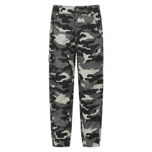 Mountain Warehouse Jongens Camo Cargo Broek (Zwart)