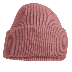 Beechfield Klassieke, diep gebreide muts (Rose)
