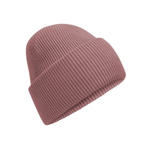 Beechfield Unisex Classic Engineered Crown Beanie voor volwassenen (Rose)