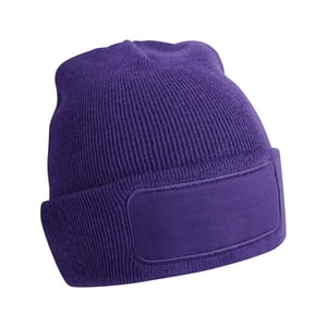 Beechfield Originele patch muts (Paars)