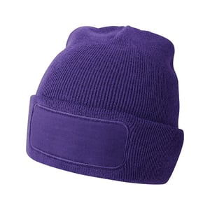 Beechfield Originele patch muts (Paars)