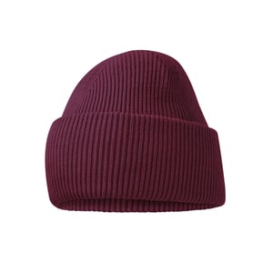 Beechfield Unisex Classic Engineered Crown Beanie voor volwassenen (Bourgondië)