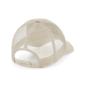 Beechfield Unisex Organic Cotton Trucker Cap voor volwassenen (Zand)