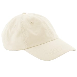 Beechfield Unisex Laag Profiel 6 Panel Dad Cap (Beige)