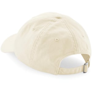 Beechfield Unisex Laag Profiel 6 Panel Dad Cap (Beige)