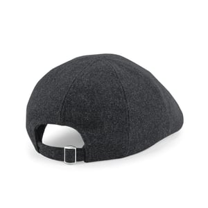 Beechfield Unisex Volwassenen Melton Wool Ivy Cap (Houtskool mergel)