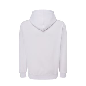 JHK Unisex Vuxen Enfärgad Hel Zip Hoodie (Vit)