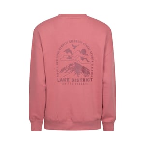Mountain Warehouse Dam Skottland Grafisk Sweatshirt (Rosa)