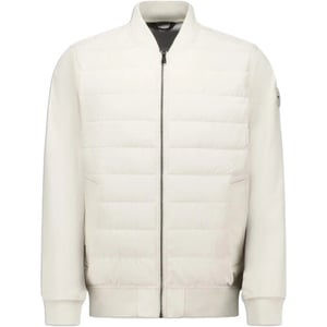 Airforce Pike padded bomber jacket oatmeal