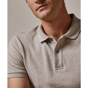Profuomo Ppwd10019c prufuomo polo ss licht beige