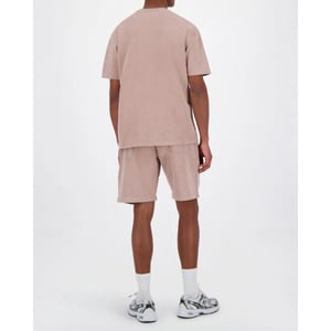 Airforce Dyed short sweat pants stucco