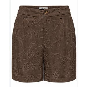 Only Onlsiesta hw linen bl emb shorts pn